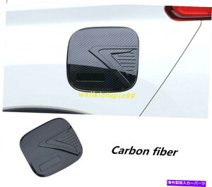 GAS TANK FUEL OHGNvXNX18-19̂߂̒Yf@۔R^NJo[ΖKXLbvg Carbon fiber fuel tank cover oil gas cap trim For Mitsubishi Eclipse Cross 18-19