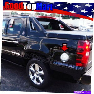 GAS TANK FUEL シボレーAVALANCHE 2007-2010 2011 2012 2013 2014クロームガス燃料キャップドアカバーするために For Chevy AVALANCHE 2007-2010 2011 2012 2013 2014 Chrome Gas Fuel Cap Door Cover