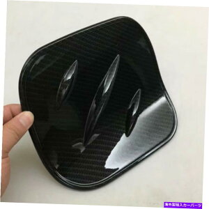 GAS TANK FUEL Ԃ̃J[{t@Co[bNKXLbvR^NJo[Ƀg^CHR CHR 201618 Black Car Carbon fiber look Gas Cap Fuel Tank Cover For Toyota C-HR CHR 2016-18