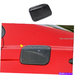 GAS TANK FUEL J[{t@Co[bNt[GtB[^NKXLbvJo[ĝ߂Ƀg^J2018-2020 Carbon Fiber Look Fuel Filler tank Gas Cap Cover Trim For Toyota Camry 2018-2020