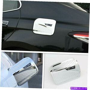 GAS TANK FUEL 2018-2020̂߂̃g^JN[ABSԂ̔RtB[Jo[KX̃^NLbvg For 2018-2020 Toyota Camry Chrome ABS Car Fuel Filler Cover Gas Tank Cap Trim