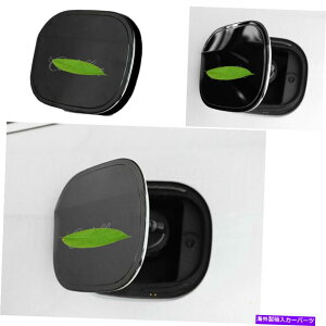 GAS TANK FUEL tBbĝ߂̃LfbNXT6 2019N2020NX`[ubNR^NLbvΖKXJo[g1PCS Fit For Cadillac XT6 2019-2020 Steel Black Fuel Tank Cap Oil Gas Cover Trim 1PCS