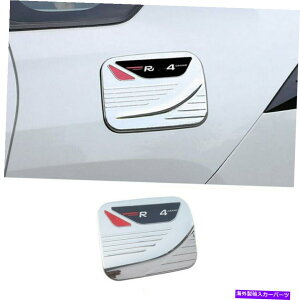 GAS TANK FUEL 2019 2020g^RAV4 ABSN[Ԃ̔RtB[Jo[KX̃^NLbvĝ߂̓K Fit For 2019 2020 Toyota RAV4 ABS Chrome Car Fuel Filler Cover Gas Tank Cap Trim
