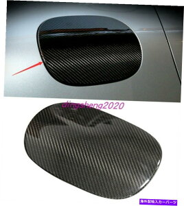 GAS TANK FUEL J[{t@Co[J[R^NKXLbvJo[̂߂Ƀ|VFE}J2014-2020 Real Carbon Fiber Car Fuel Oil Tank Gas Cap Cover For Porsche Macan 2014-2020