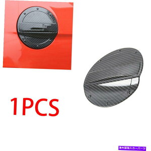 GAS TANK FUEL R^NLbvΖKXJo[gABSJ[{t@Co[tBbĝ߂̃tH[h}X^O2015-2020 Fuel Tank Cap Oil Gas Cover Trim ABS Carbon Fiber Fit For Ford Mustang 2015-2020