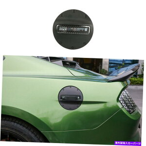 GAS TANK FUEL 2015-2020tH[h}X^OpJ[{t@Co[̌R^NLbvΖKXtBbg Carbon Fiber Replacement Fuel Tank Cap Oil Gas Fit for 2015-2020 Ford Mustang