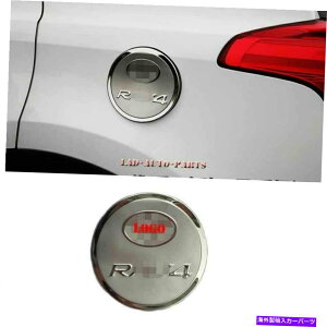 GAS TANK FUEL tBbĝ߂̃g^RAV4 2013N2018ÑXeXKXRLbv^NveN^[Jo[g Fit For Toyota RAV4 2013-2018 Stainless Gas Fuel Cap Tank Protector Cover Trim