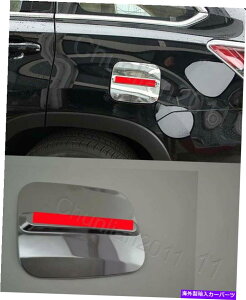 GAS TANK FUEL 2014-2019g^nC_[1PS REDpN[R^NKXLbvJo[g Chrome Fuel Oil Tank Gas Cap Cover Trim for 2014-2019 Toyota Highlander 1ps RED