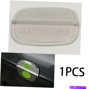 GAS TANK FUEL 2013-2020�̂��߂̃t�H�[�h�����f??�I-Fusion�̃N�����|�R���^���N�L���b�v�Ζ��K�X�J�o�[�g���� For 2013-2020 Ford Mondeo-Fusion Chrome Steel Fuel Tank Cap Oil Gas Cover Trim