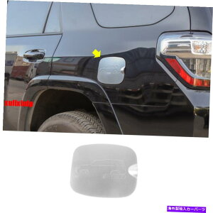 GAS TANK FUEL 2010-2020̂߂̃g^EnCbNXT[t}bgVo[t[GtB[^NKXLbvJo[g For 2010-2020 Toyota 4Runner Matte Silver Fuel Filler tank Gas Cap Cover Trim