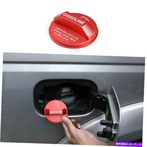 GAS TANK FUEL h[o[fBXJo[5 201720bhA~R^NLbvΖKXJo[ĝ߂ For Land Rover Discovery 5 2017-20 Red Aluminum Fuel Tank Cap Oil Gas Cover Trim