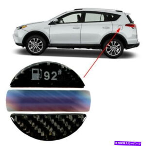 GAS TANK FUEL J[{t@Co[KX^NLbvt[GtB[Jo[WFMgXebJ[7 Real Carbon Fiber Gas Tank Cap Fuel Filler Cover Gel M Trim Sticker #7