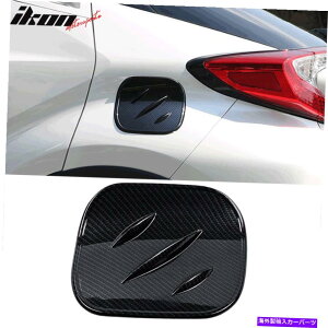 GAS TANK FUEL ͂߂17-18g^CHR MD GaslidΖR^NLbvJo[J[{t@Co[ Fits 17-18 Toyota CHR MD Gaslid Oil Fuel Tank Cap Cover Carbon Fiber Print