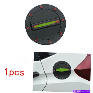 GAS TANK FUEL 2014-2020z_tBbgWYABSYf@۔R^NLbvΖKXJo[ĝ߂ For 2014-2020 Honda Fit Jazz ABS carbon fiber Fuel tank cap oil gas cover trim