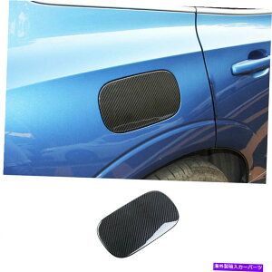 GAS TANK FUEL tBbĝ߂̃{{XC60 2018N2021NhCJ[{t@Co[R^NLbvΖKXJo[g Fit For Volvo XC60 2018-2021 Dry Carbon Fiber Fuel Tank Cap Oil Gas Cover Trim
