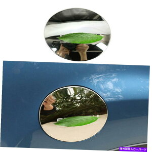 GAS TANK FUEL XotHX^[2019-2021N|hAt[GtB[LbvKX^NJo[̂߂ For Subaru Forester 2019-2021 Chrome Steel Door Fuel Filler Gas Cap Tank Cover