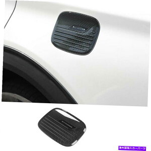 GAS TANK FUEL �t�H�[�h�G�N�X�v���[���[2020-2021�J�[�{���t�@�C�o�[�h�A�t���[�G���t�B���[�L���b�v�K�X�^���N�J�o�[1�̏ꍇ For Ford Explorer 2020-2021 Carbon Fiber Door Fuel Filler Gas Cap Tank Cover 1pc
