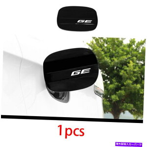GAS TANK FUEL �t�H�[�h�G�b�W�̂��߂�2015-2020�u���b�N�`�^���G�N�X�e���A�R���^���N�L���b�v�Ζ��K�X�J�o�[�g���� For Ford Edge 2015-2020 Black Titanium Exterior Fuel Tank Cap Oil Gas Cover Trim