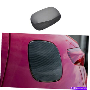 GAS TANK FUEL At@IXeBI201721hCJ[{t@Co[R^NLbvΖKXJo[ĝ߂ For Alfa Romeo Stelvio 2017-21 Dry Carbon Fiber Fuel Tank Cap Oil Gas Cover Trim