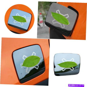 GAS TANK FUEL W[vElQ[h2015-2020ubN`^R^NLbvΖKXJo[g1PCSp For Jeep Renegade 2015-2020 Black Titanium Fuel Tank Cap Oil Gas Cover Trim 1PCS