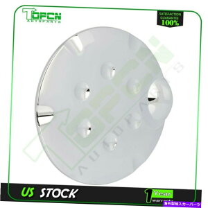 GAS TANK FUEL 09 10-14フォードF-150トリプルクロームメッキガス燃料タンクのドアカバーにフィット Fit For 09 10-14 Ford F-150 Triple Chrome Plated Gas Fuel Tank Door Cover