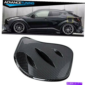GAS TANK FUEL ͂߂17-18g^CHR MD GaslidΖR^NLbvJo[J[{t@Co[ Fits 17-18 Toyota CHR MD Gaslid Oil Fuel Tank Cap Cover Carbon Fiber Print