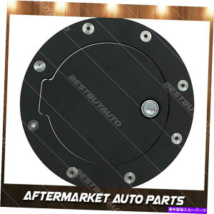 GAS TANK FUEL bNƃL[t2007-2013 GMCgbNubNuKXR^ÑhÂ߂ For 2007-2013 GMC Truck Black Bull Gas Fuel Tank Door with Lock and Key