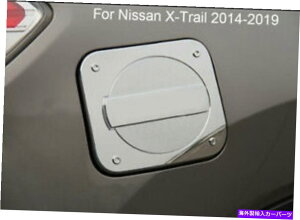GAS TANK FUEL N[Ԃ̔RӂK\KX^NJo[ĝ߂ɓYEGNXgC2014N2020N Chrome Car Fuel Lid Petrol Gas Tank Cover Trim For Nissan X-Trail 2014-2020