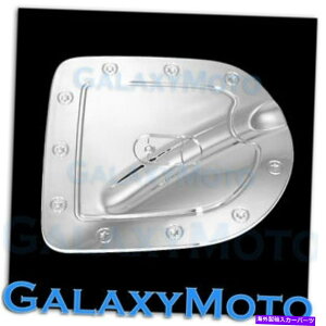 GAS TANK FUEL Y05-14teBAV[ggbN̉בpgvN[t[G^NKX̃hAJo[ Triple Chrome Fuel Tank Gas door Cover for Nissan 05-14 Frontier Short Truck Bed