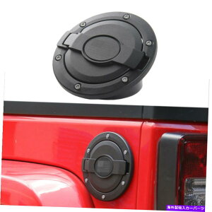 GAS TANK FUEL tBbg200718W[vO[JKKX^NLbvt[GtB[Jo[čX^C Fit 2007-18 Jeep Wrangler JK Black Gas Tank Cap Fuel Filler Cover U.S Flag Style