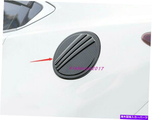 GAS TANK FUEL Yf@ۂ̃X^CRKX̃^ÑbNLbvJo[ĝ߂Ƀ}c_6 19 2020 Carbon fiber style Fuel Oil Gas Tank Locking Cap Cover Trim For Mazda 6 19 2020