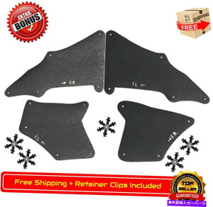 Fender Liner Splash 2007-2014g^FJN[U[GvtF_[Ci[V[tbvK[h̃XvbVV[h Splash Shield For 2007-2014 Toyota FJ Cruiser Apron Fender Liner Seal Flap Guard