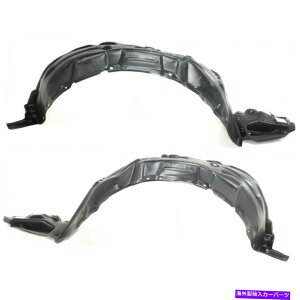 Fender Liner Splash 22004N2009Ng^̃vEXtgẼTChZbgp̃XvbVV[h Splash Shield For 2004-2009 Toyota Prius Front Left & Right Side Set of 2