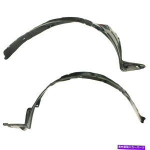 Fender Liner Splash 22004N2005Nz_VrbNtgẼTChZbgp̃XvbVV[h Splash Shield For 2004-2005 Honda Civic Front Left & Right Side Set of 2