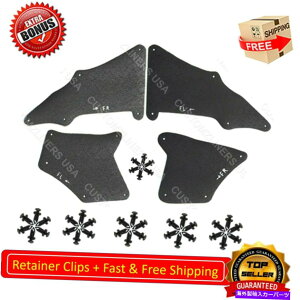 Fender Liner Splash 2003-2009NTXGX460 GX470GvtF_[Ci[V[tbṽXvbVV[h Splash Shield For 2003-2009 Lexus GX460 GX470 Apron Fender Liner Seal Flap