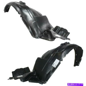 Fender Liner Splash 22002N2003NXoCvbTtgEZ_Zbĝ߂̃XvbVV[h Splash Shield For 2002-2003 Subaru Impreza Front Left & Right Sedan Set of 2