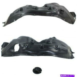 Fender Liner Splash �W�[�v�O�����h�`�F���L�[�X�v���b�V���K�[�h/�t�F���_�[���C�i�[2011-2020 LH��RH�y�A�t�����g�p For Jeep Grand Cherokee Splash Guard/Fender Liner 2011-2020 LH & RH Pair Front �y���s�A���i�z