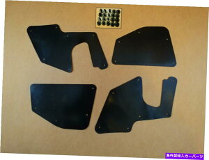 Fender Liner Splash 1996-2002g^EnCbNXT[ttF_[Ci[V[R 4̃XvbVV[NbṽZbg Set of 4 Splash Seals & Clips for 1996-2002 Toyota 4Runner Fender Liner Seal R