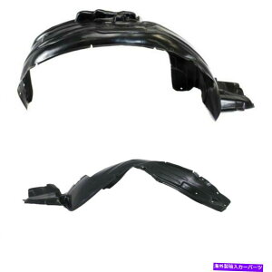 Fender Liner Splash 2�̃t�����g�C���i�[�t�F���_�[�X�v���b�V���V�[���h���C�i�[LH��RH�T�C�h�͂߂����̐V�����Z�b�g�t�H���X�^�[ New Set of 2 Front Inner Fender Splash Shield Liner LH & RH Side Fits Forester