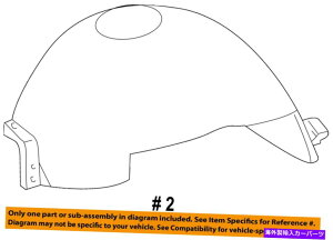 Fender Liner Splash FORD OEM-�t�����g�t�F���_�[���C�i�[�X�v���b�V���V�[���h��8L3Z16103A FORD OEM-Front Fender Liner Splash Shield Left 8L3Z16103A �y���s�A���i�z