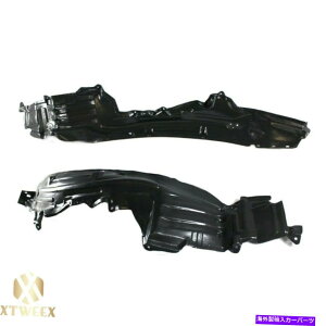 Fender Liner Splash ��+�E2 00-06���Y�Z���g���̃T�C�h�t�F���_�[���C�i�[�X�v���b�V���V�[���h�y�A�Z�b�g Left+Right Side Fender Liner Splash Shield Pair Set of 2 For 00-06 Nissan Sentra �y���s�A���i�z