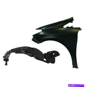 Fender Liner Splash g^̃vEX/vEXvOC̍hCo[TChtF_[XvbVV[ĥ߂AM 10-12 AM 10-12 For Toyota Prius/Prius Plug-In Left Driver Side Fender & Splash Shield