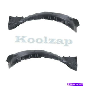 Fender Liner Splash 01-06�����e���t�����g�X�v���b�V���V�[���h�C���i�[�t�F���_�[���C�i�[�p�l�����ESET PAIR 01-06 Montero Front Splash Shield Inner Fender Liner Panel Left & Right SET PAIR �y���s�A���i�z