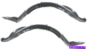 Fender Liner Splash VtghCo[pbZW[tF_[XvbVCi[Zbg06-08̂߂Ƀ}c_6bg/^[{ New Front Driver & Passenger Fender Splash Liner Set For 06-08 Mazda 6 w/ T