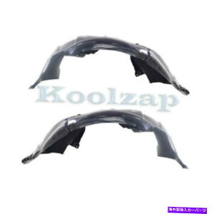 Fender Liner Splash 15-17�}�X�^���O�t�����g�X�v���b�V���V�[���h�C���i�[�t�F���_�[���C�i�[�p�l�����ESET PAIR 15-17 Mustang Front Splash Shield Inner Fender Liner Panel Left & Right SET PAIR �y���s�A���i�z