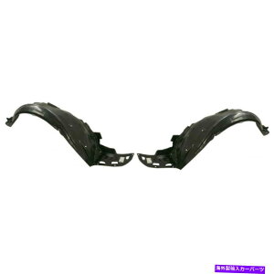 Fender Liner Splash ALRLXvbVK[h/tF_[Ci[2005-2008 LHRHyAtgx[X/G[ĝ߂ For Acura RL Splash Guard/Fender Liner 2005-2008 LH & RH Pair Front Base/Elite