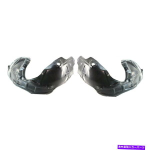 Fender Liner Splash �_�b�W�`�������W���[�X�v���b�V���K�[�h/�t�F���_�[���C�i�[2008-2014 LH��RH�y�A�t�����g�p For Dodge Challenger Splash Guard / Fender Liner 2008-2014 LH and RH Pair Front �y���s�A���i�z