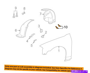 Fender Liner Splash FORD OEM-�t�F���_�[���C�i�[�X�v���b�V���V�[���h���e�[�iW704340S300 FORD OEM-Fender Liner Splash Shield Retainer W704340S300 �y���s�A���i�z