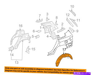 Fender Liner Splash TOYOTA OEM 8��13���n�C�����_�[���A�t�F���_�[���C�i�[�X�v���b�V���V�[���h��656380E030 TOYOTA OEM 08-13 Highlander Rear-Fender Liner Splash Shield Left 656380E030 �y���s�A���i�z