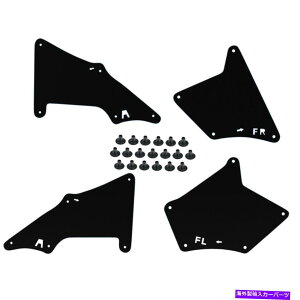 Fender Liner Splash g^EnCbNXT[tNTXGX460̂߂4{XvbVK[hDtbvtF_[Ci[̏ 4pcs Splash Guards Mud Flaps Fender Liner Shield for Toyota 4Runner Lexus GX460